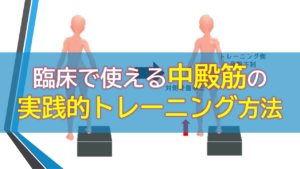 臨床で使える中殿筋の実践的トレーニング方法