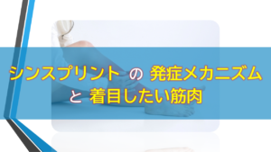 シンスプリントの発症メカニズムと着目したい筋肉