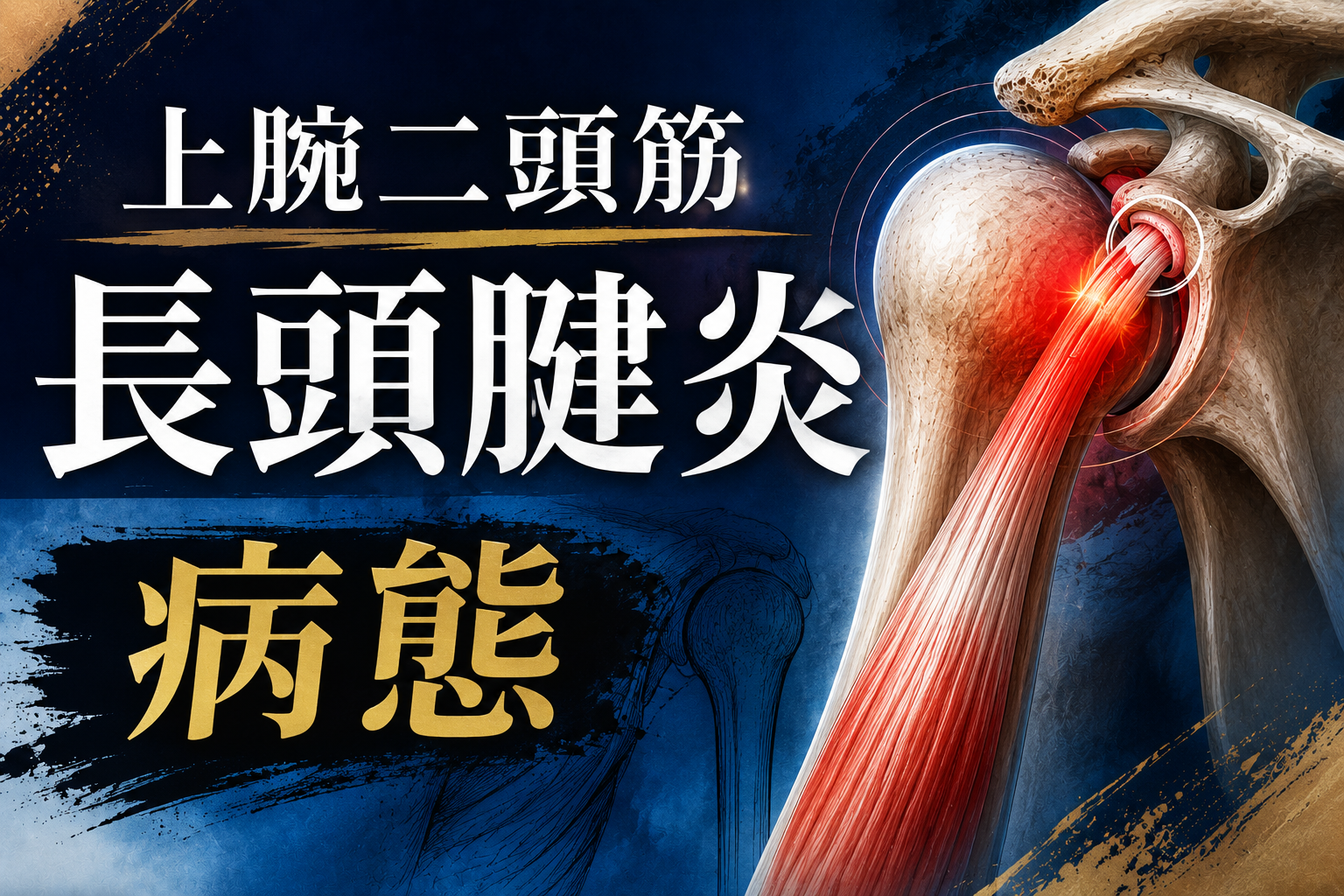 上腕二頭筋長頭腱炎の病態